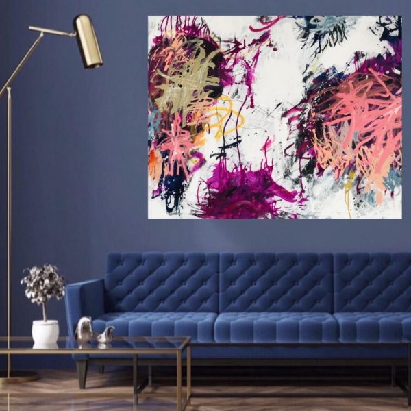 Brendan Walsh Cold Ghost Large Abstract Paintings Art Lovers Australia The Goose Drunk Wine