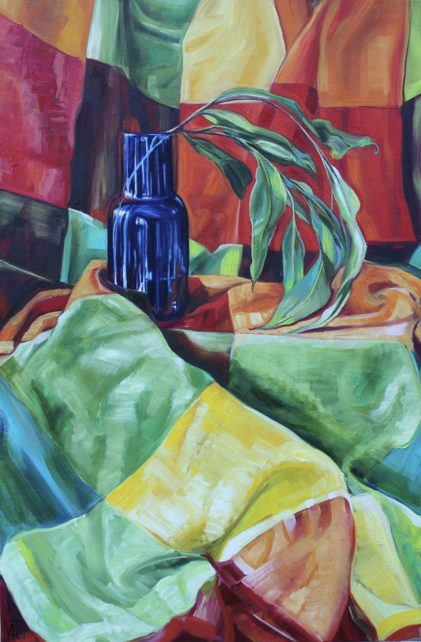 Cornwell Alicia Gum Leaves And The Harlequin Blanket