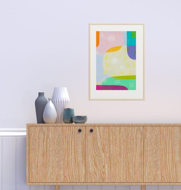 Charlotte De Pace Clap Along Insitu Sideboard Art Lovers Australia
