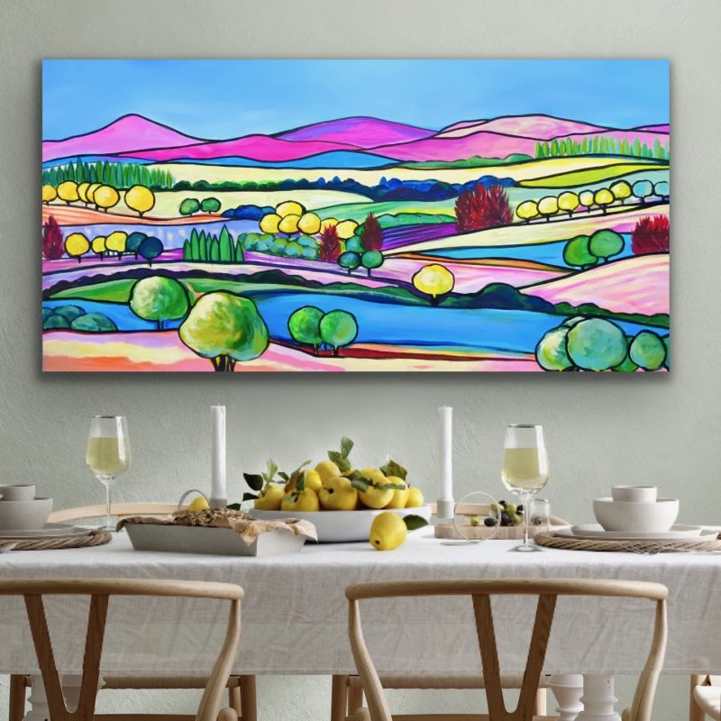 Spring Wattle and Blue Skies