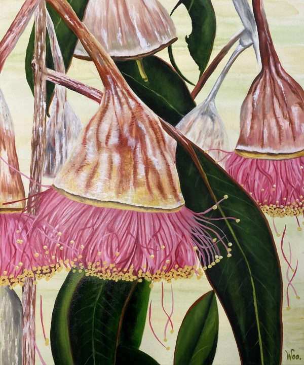 Nut In A Tutu 50x50 Oil Wendy Peters