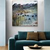 Spring Daybreak Tania Chanter Abstract Landscape Modern Contemporary