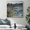Spring Daybreak Tania Chanter Abstract Landscape Modern Contemporary3