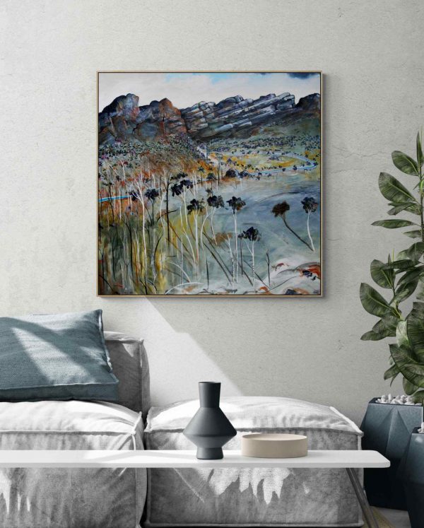 Spring Daybreak Tania Chanter Abstract Landscape Modern Contemporary3