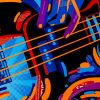 Sue Dowse Electric Guitar Detail Print