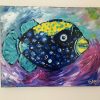 Blue Fish Art For Sale Australian Artist Kim Magee