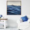 Bouy Its Cold Out Alanah Jarvis Ocean Painting Blue Beach House Interior