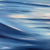 Close Up Simplicity Alanah Jarvis Ocean Painting Pink And Blue
