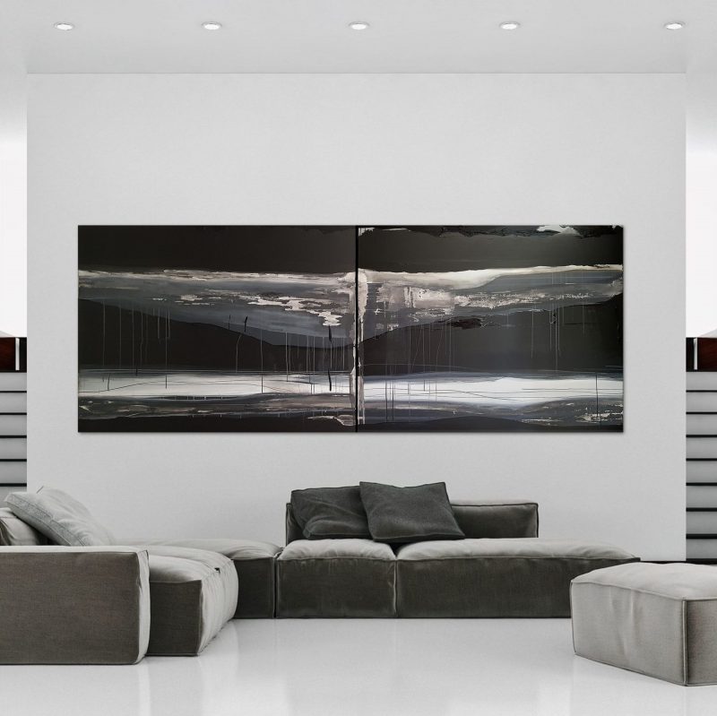 Landscape No 1 (Diptych)