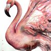 Sydney Artist Leni Kae Closeup Dance Of The Flamingo Artwork 1400px