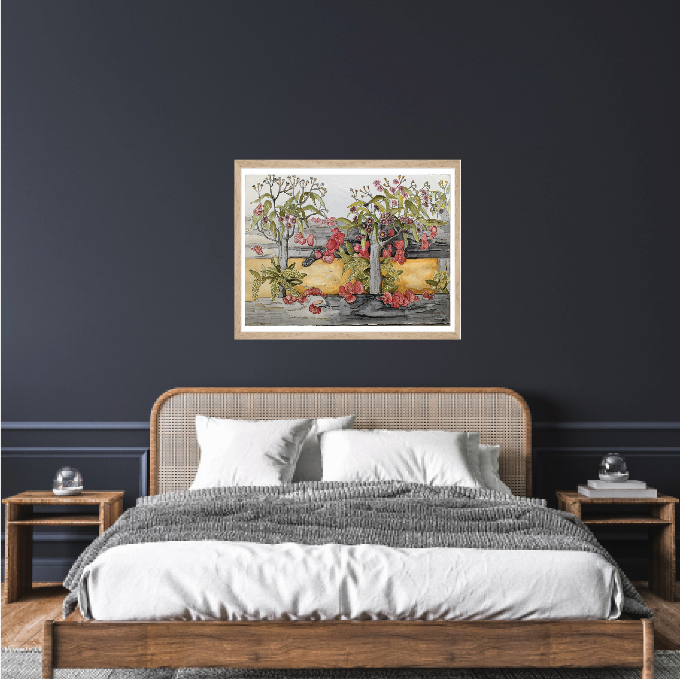 Kim Rees Resurrection Insitu Framed