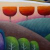 Boho Beach Huts No.3 30x30 Closeup