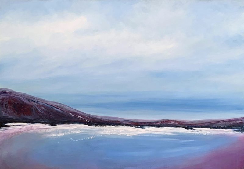 Over the deep blue sea