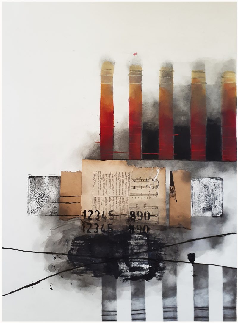 Composition No. 301 5 Above, 5 Below