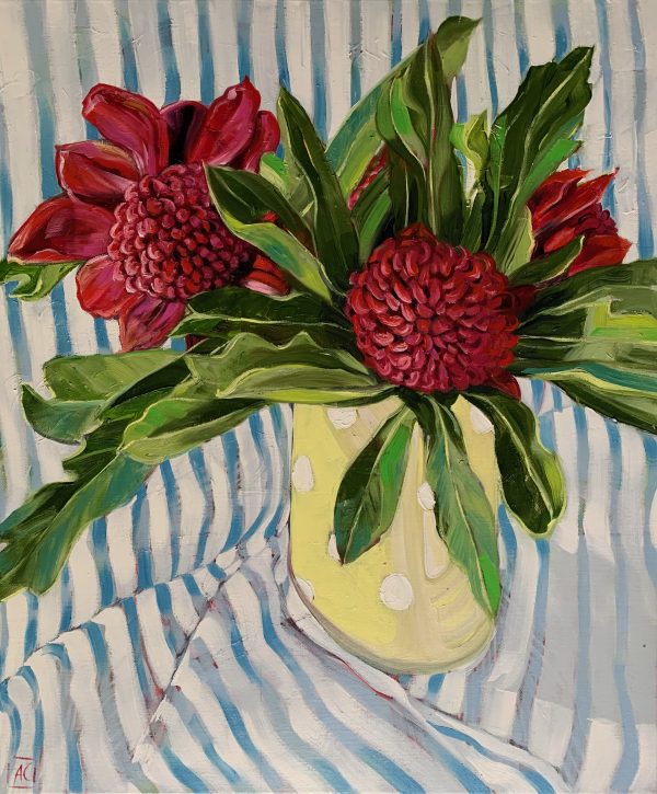 Cornwell Alicia Sunny Polka Dots, Stripes And Waratah