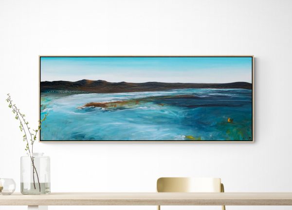 From The River To The Sea Tania Chanter Abstract Seascape