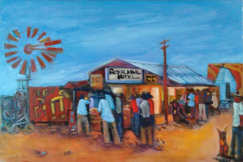 Down under outback happy hour