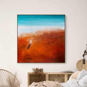 Lockdown 248 Tania Chanter Abstract Landscape Outback Lockdown2