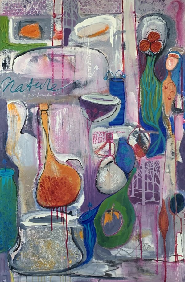 Marijke Lambregtse Nature Is Our Home 60.5x91cm