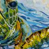 Sue Dowse Underwater Turtle Detail