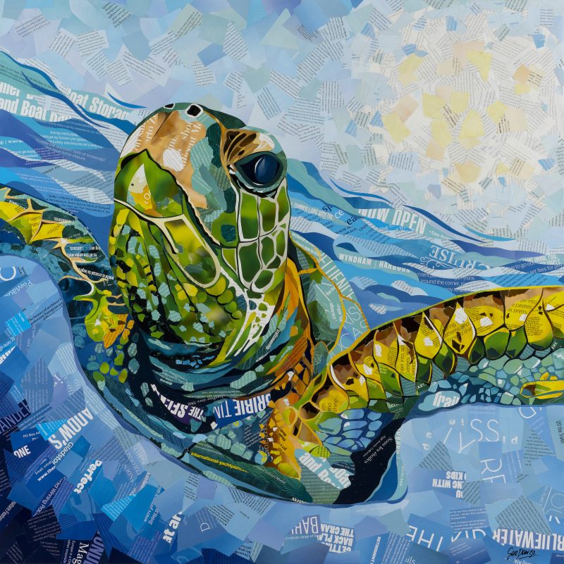 Underwater Turtle – Ltd Ed Giclee Print
