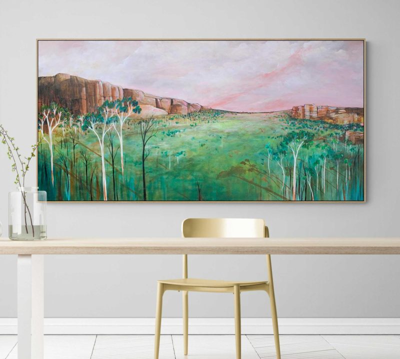 Sunset Over The Range