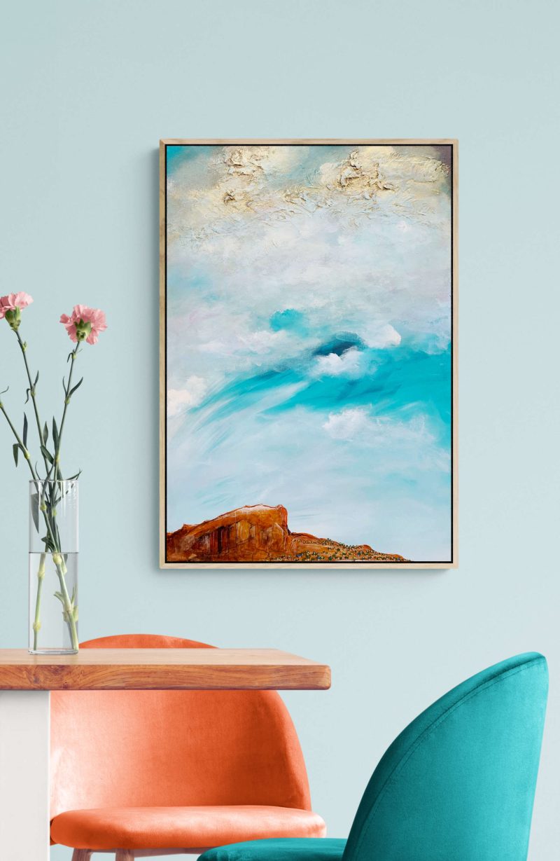 The Summit In Spring (Framed)