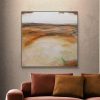 The Warm Glow Of The Plains Tania Chanter Abstract Landscape