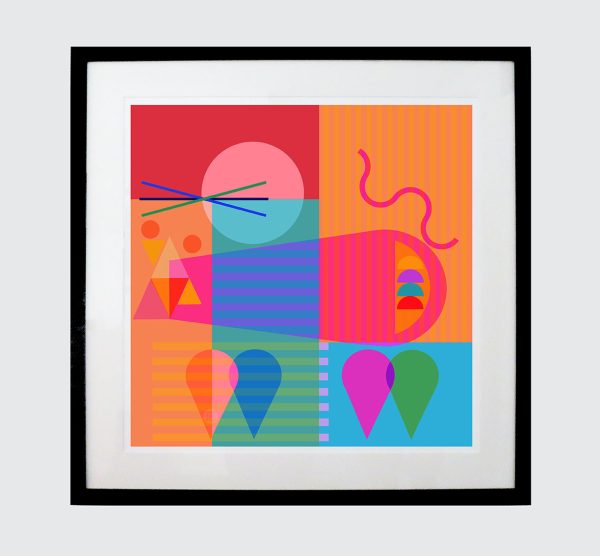 Year Of The Tiger Framed Efd 72