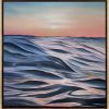 Alanah Jarvis Ocean Painting Framed Sunset At Sea