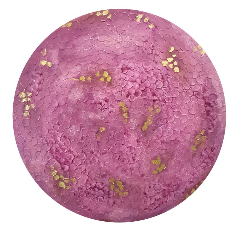 Dusty Plum – Abstract Rose Petals