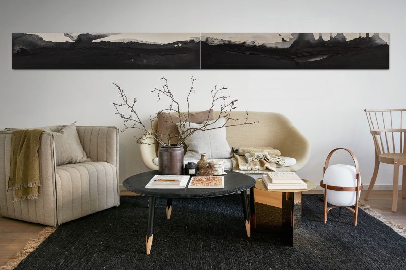 Landscape No 19 (Diptych)