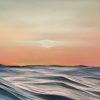 Sunset At Sea Close Up Of Sky Alanah Jarvis Ocean Painting