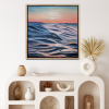 Sunset At Sea Ocean Painting Tropical Insitu