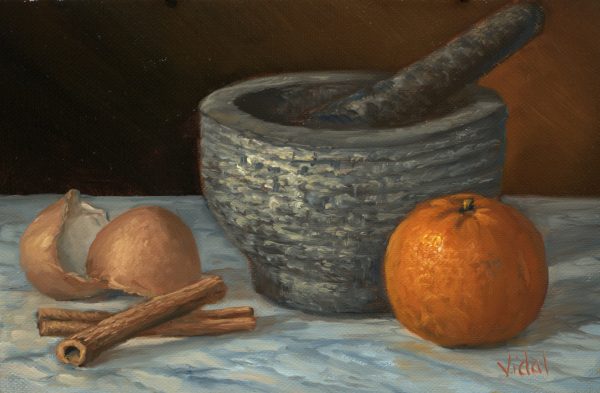 2021p34 Still Life Pestle And Mortar V3b