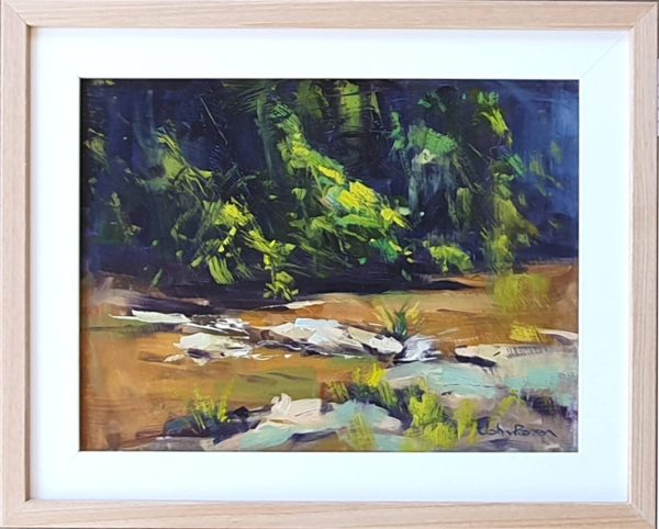21 Gentle Flow Framed
