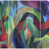 @ Night Forest 7.10'21 Triptych