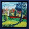 Baxter Stephen A Walk In The Park 1 Oil On Canvas Canvas Size H40 X W40cm