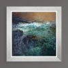 Canvy Along The Byron Coast Silver Frame Grey Background