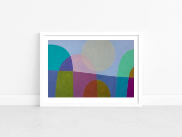 Charlotte De Pace Stillwater 1 White Frame Example Art Lovers Australia