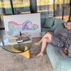 Figurative Artwork Colourful At Naiko Retreat Living Room