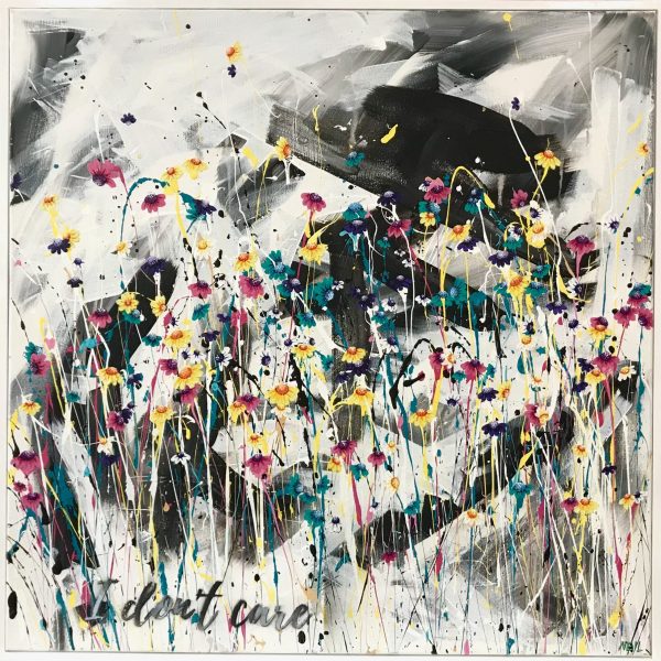 I Don't Care Kim Neil Framed