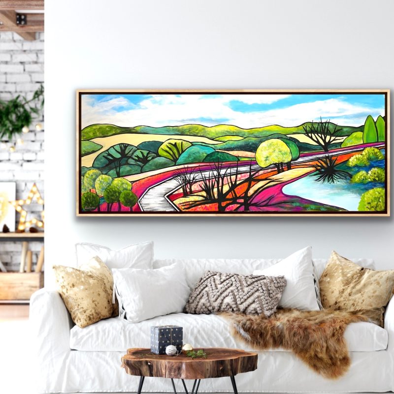 Whispering Wetlands (Framed)