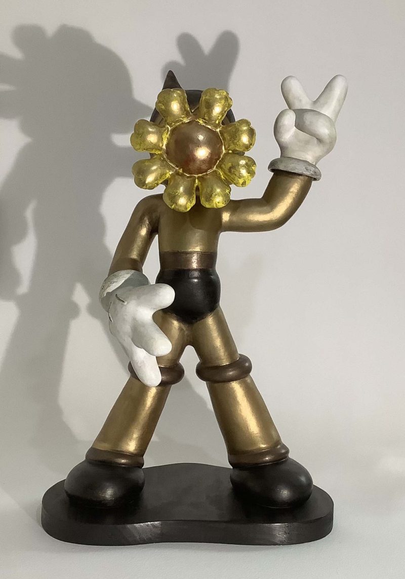 Flower Power Person Sculpture 2