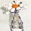 Stephen Baxter Flower Power Person Sculpture W27 X H40 X D20cm Front