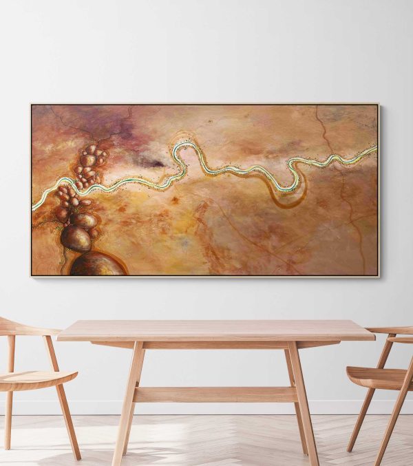 Tania Chanter Meandering Through Country Dining Room