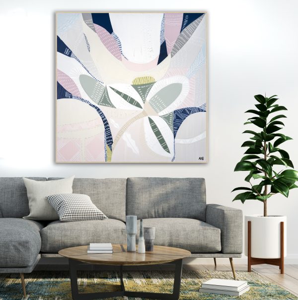 3d Interoir Design For Living Room And Mockup Frame