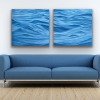 Alanah Jarvis Ocean Painting Blue Insitu