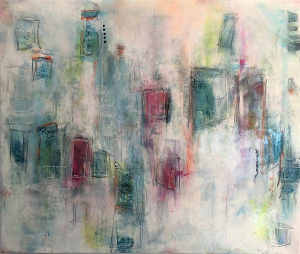 Buy Original Abstract Art Michelle Nixon Seeing Squares