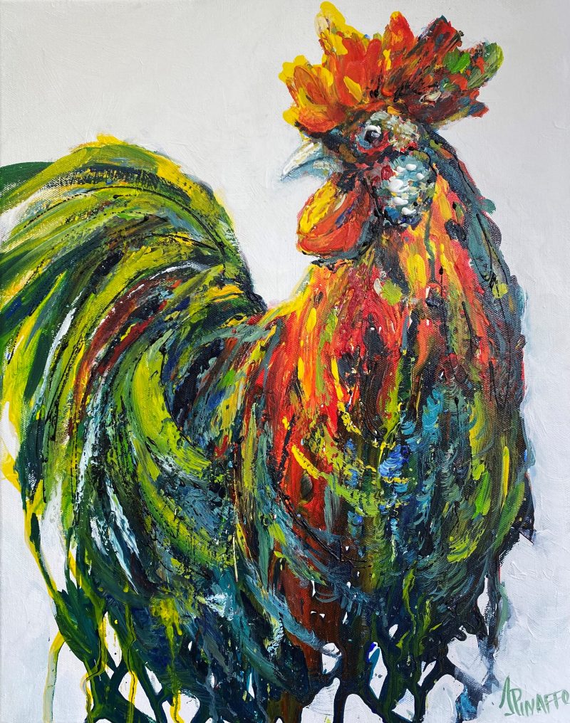 Colorful rooster